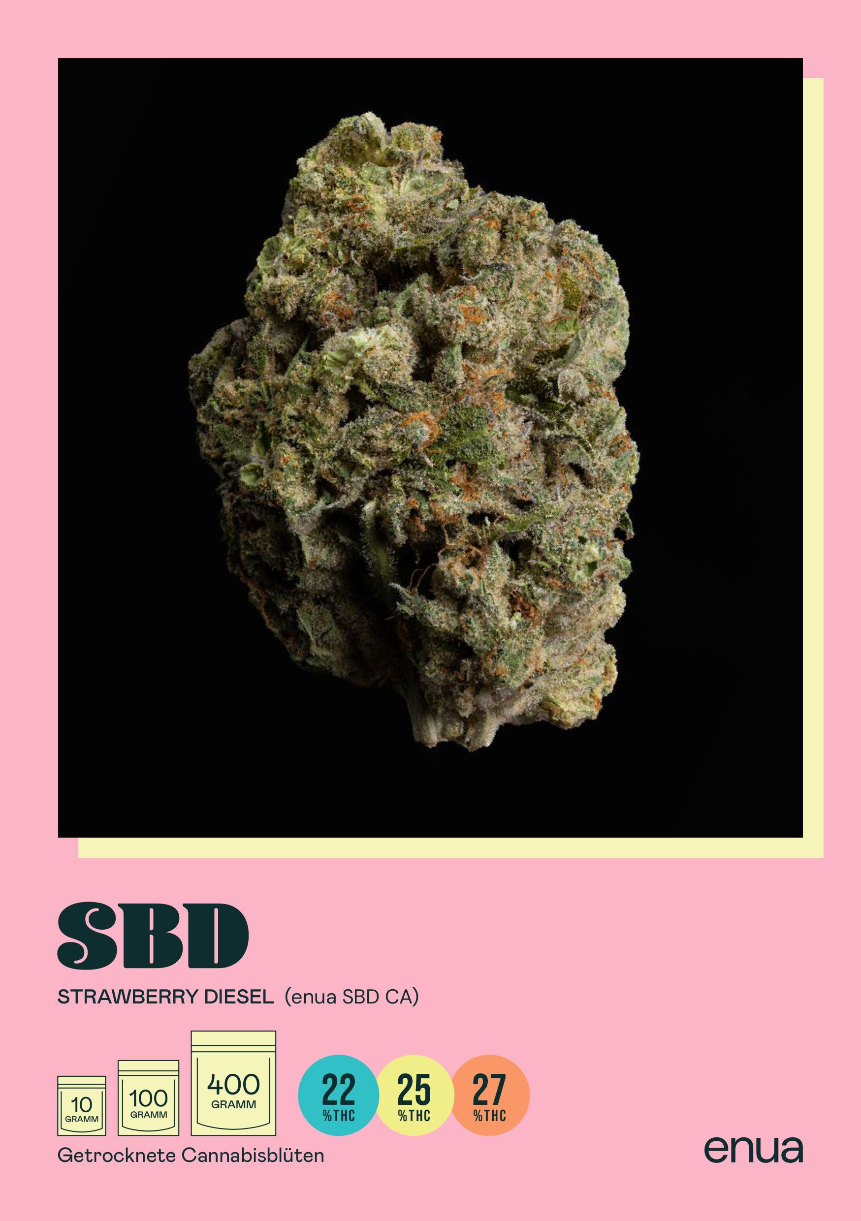 enua 25/1 SBD CA Strawberry Diesel