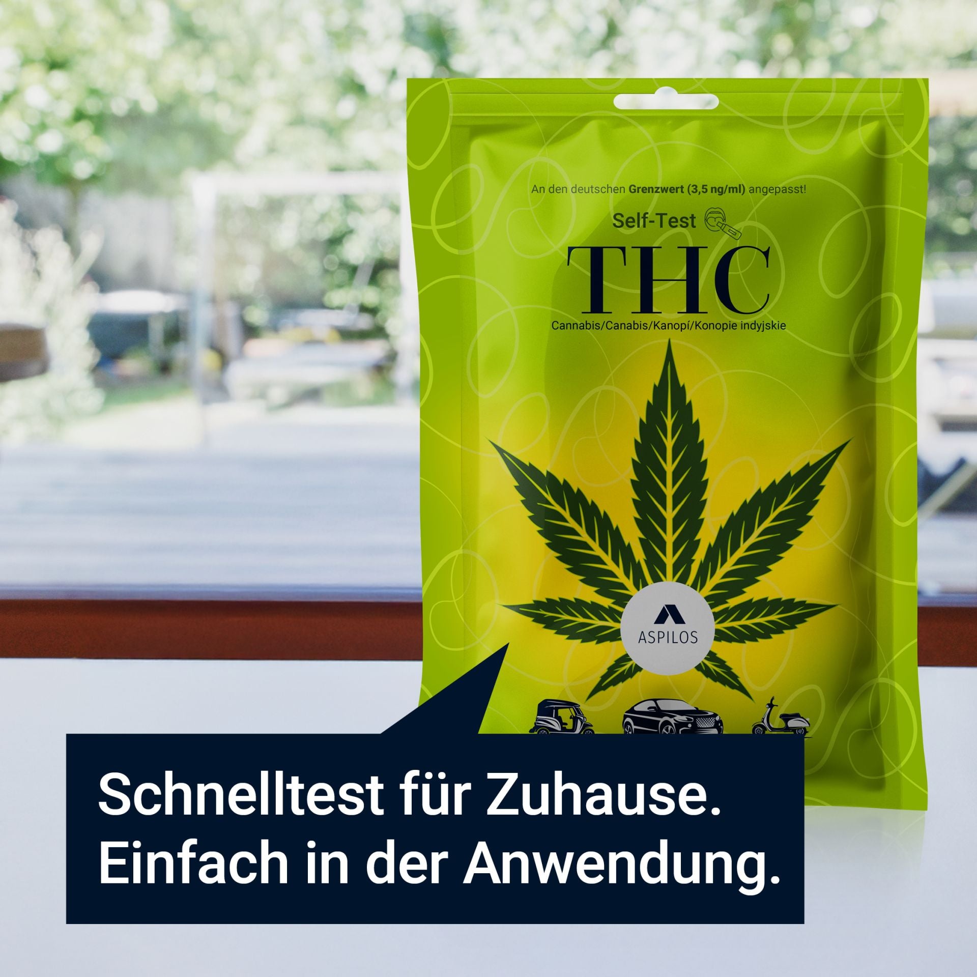 Aspilos THC Test – Speicheltest für zuhause