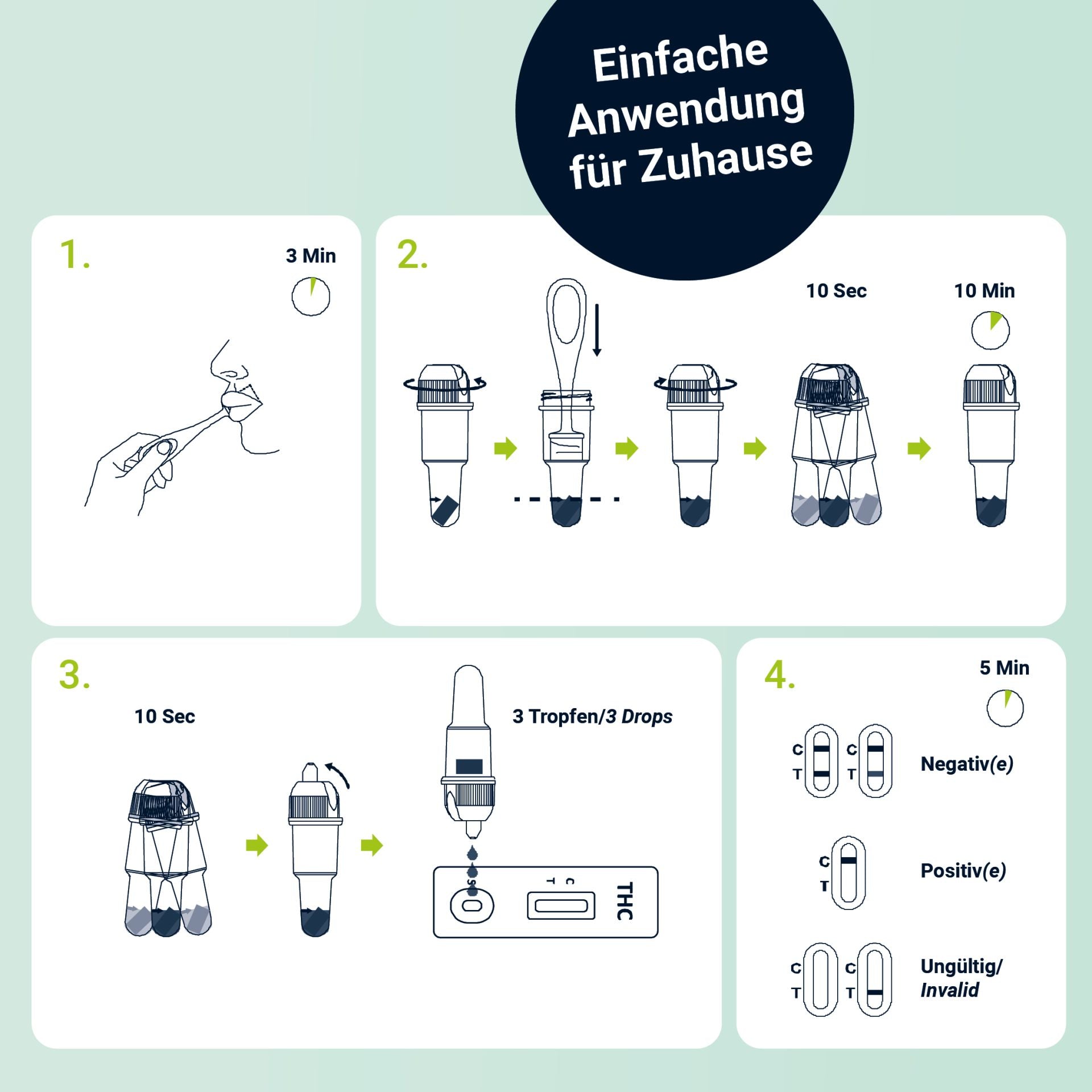 Aspilos THC Test – Speicheltest für zuhause