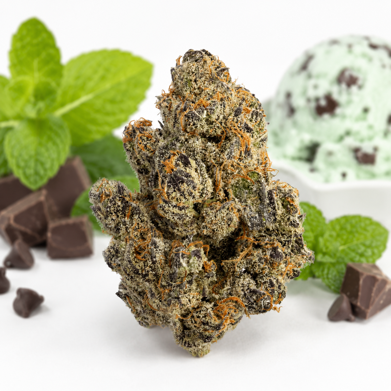 Organic Sweetgrass MCC 27/1 Mint Chocolate Chips